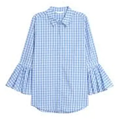 Blouse With Wide Flounced Sleeve primary image
