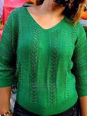 Cropped Fitted Sweater